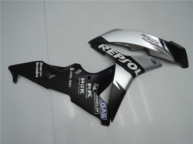Argento Repsol Nero Carene Moto Honda CBR 600 RR 2007-2008 Argento Repsol Nero Carene Moto Honda CBR 600 RR 2007-2008