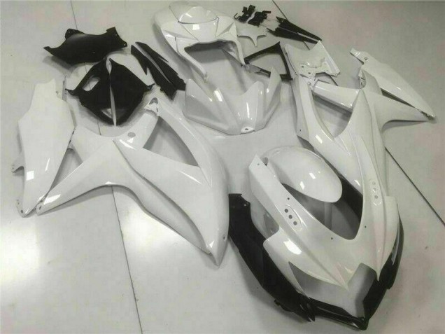 Bianco ABS Kit Carenatura Moto Suzuki GSXR 600 / 750 K8 2008-2010 Bianco ABS Kit Carenatura Moto Suzuki GSXR 600 / 750 K8 2008-2010