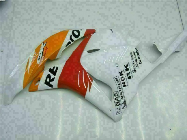 Bianco Arancia Repsol Carene Moto Honda CBR 600 RR 2009-2012 Bianco Arancia Repsol Carene Moto Honda CBR 600 RR 2009-2012