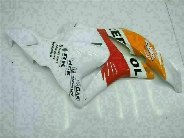 Bianco Arancia Repsol Carene Moto Honda CBR 600 RR 2009-2012 Bianco Arancia Repsol Carene Moto Honda CBR 600 RR 2009-2012