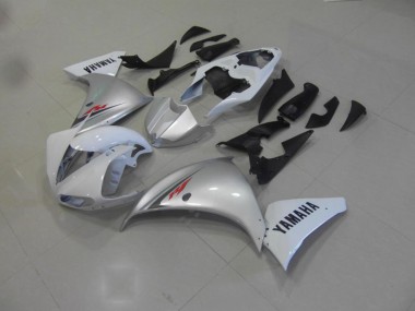 Bianco Argento Carene Moto Yamaha R1 2009-2011