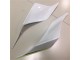 Bianco Argento Carene Moto Yamaha R6 2017-2023 Bianco Argento Carene Moto Yamaha R6 2017-2023