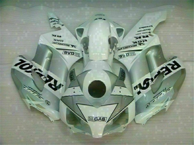 Bianco Argento Repsol Carene Moto Honda CBR 1000 RR 2004-2005 Bianco Argento Repsol Carene Moto Honda CBR 1000 RR 2004-2005