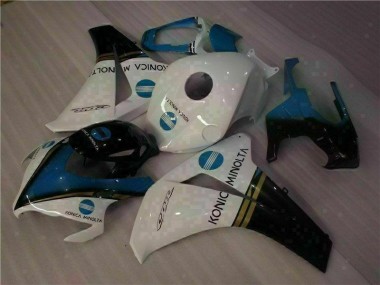 Bianco Blu ABS Kits Carena Moto Honda CBR 1000 RR 2008-2011