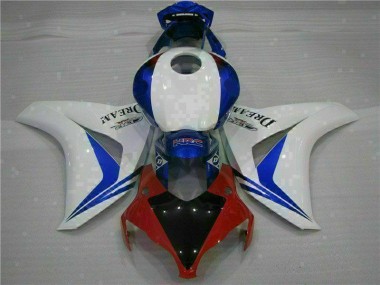 Bianco Blu ABS Kits Carenatura Moto Honda CBR 1000 RR 2008-2011