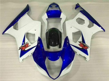 Bianco Blu Carene Moto Suzuki GSXR 1000 K3 2003-2004