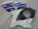 Bianco Blu Carene Moto Suzuki GSXR 1000 K9 2009-2016 Bianco Blu Carene Moto Suzuki GSXR 1000 K9 2009-2016