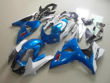 Bianco Blu Carene Moto Suzuki GSXR 1000 K9 2009-2016