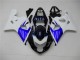Bianco Blu Carene Moto Suzuki GSXR 600 / 750 K4 2004-2005 Bianco Blu Carene Moto Suzuki GSXR 600 / 750 K4 2004-2005