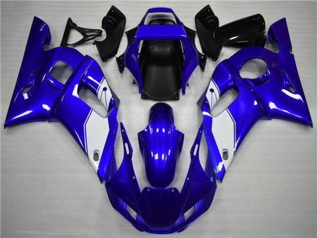 Bianco Blu Carrozzeria & Plastica Moto Yamaha R6 1998-2002 Bianco Blu Carrozzeria & Plastica Moto Yamaha R6 1998-2002