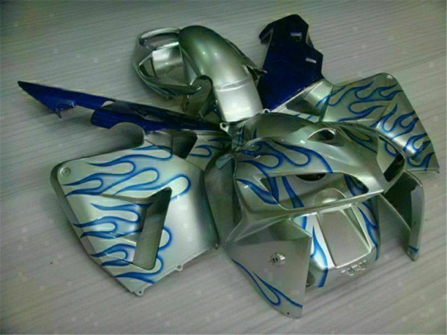 Bianco Blu Fiamma Carene Moto Honda CBR 600 RR 2005-2006 Bianco Blu Fiamma Carene Moto Honda CBR 600 RR 2005-2006