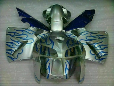 Bianco Blu Fiamma Carene Moto Honda CBR 600 RR 2005-2006