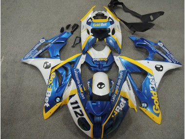 Bianco Blu GoldBet 112 Carene Moto BMW S1000RR 2009-2014