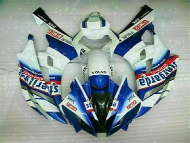 Bianco Blu Kit Carenatura Moto Completa Yamaha R6 2006-2007