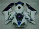 Bianco Blu Kits Carene Moto Honda CBR 1000 RR 2004-2005 Bianco Blu Kits Carene Moto Honda CBR 1000 RR 2004-2005