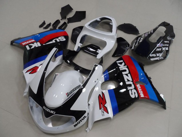 Bianco Blu Motul Carene Moto Suzuki TL1000R 1998-2003 Bianco Blu Motul Carene Moto Suzuki TL1000R 1998-2003