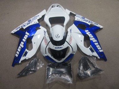 Bianco Blu Motul Carrozzeria Moto & Carena Moto Suzuki GSXR 600 K1 K2 K3 2001-2003