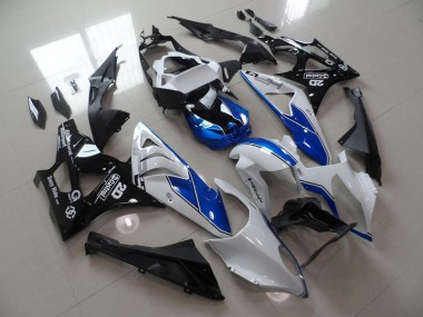 Bianco Blu Nero Carene Moto BMW S1000RR 2009-2014