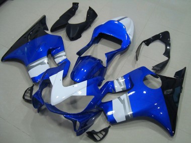 Bianco Blu Nero Carene Moto Honda CBR 600 F4i 2001-2003