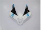 Bianco Blu Nero Carene Moto Honda CBR 600 RR 2007-2008 Bianco Blu Nero Carene Moto Honda CBR 600 RR 2007-2008