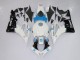 Bianco Blu Nero Carene Moto Honda CBR 600 RR 2007-2008 Bianco Blu Nero Carene Moto Honda CBR 600 RR 2007-2008