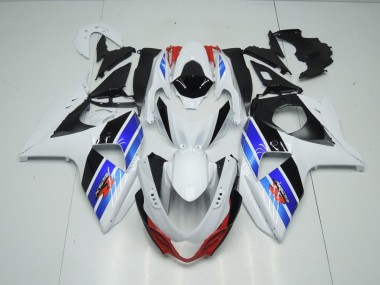 Bianco Blu Nero Carene Moto Suzuki GSXR 1000 K9 2009-2016