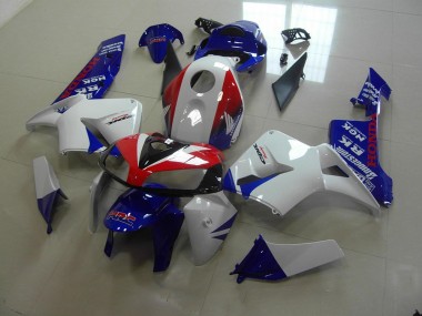 Bianco Blu Rosso HRC ABS Kit Carenatura Moto Honda CBR 600 RR 2005-2006