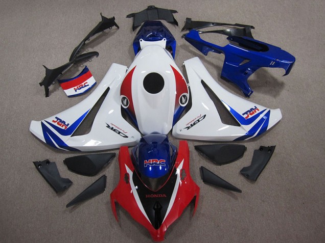 Bianco Blu Rosso HRC Kit Carena Moto & Plastica Moto Honda CBR 1000 RR 2008-2011 Bianco Blu Rosso HRC Kit Carena Moto & Plastica Moto Honda CBR 1000 RR 2008-2011