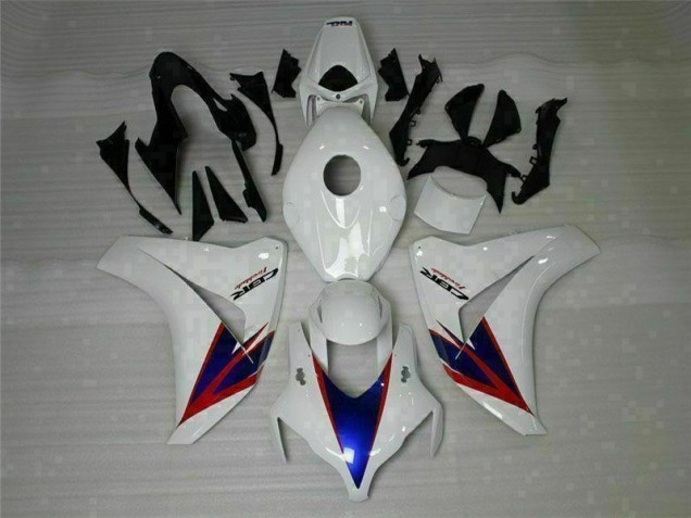 Bianco Blu Rosso Kits Carenatura Motocicletta Completo ABS Honda CBR 1000 RR 2008-2011 Bianco Blu Rosso Kits Carenatura Motocicletta Completo ABS Honda CBR 1000 RR 2008-2011