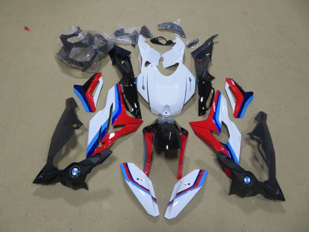 Bianco Blu Rosso Nero Carene Moto BMW S1000R 2017-2018 Bianco Blu Rosso Nero Carene Moto BMW S1000R 2017-2018