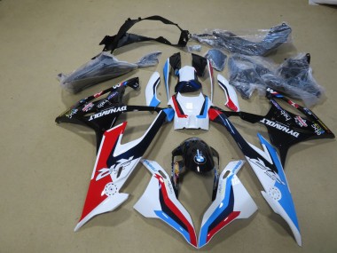 Bianco Blu Rosso Nero Carene Moto BMW S1000RR 2019-2021