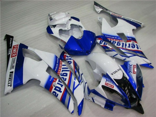 Bianco Blu Sterilgarda Volvo Carene Moto Yamaha R6 2008-2016