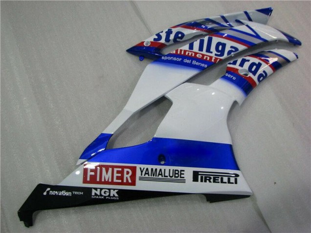 Bianco Blu Sterilgarda Volvo Carene Moto Yamaha R6 2008-2016