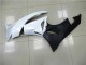 Bianco Carene Moto Kawasaki ZX6R 2009-2012 Bianco Carene Moto Kawasaki ZX6R 2009-2012