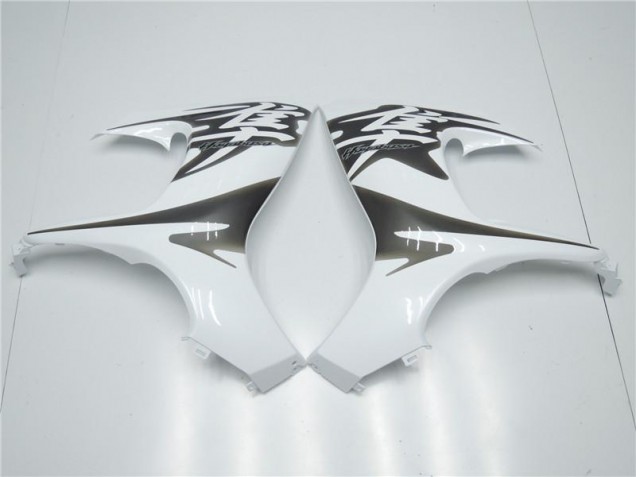 Bianco Carene Moto Suzuki GSXR 1300 Hayabusa 2008-2019 Bianco Carene Moto Suzuki GSXR 1300 Hayabusa 2008-2019