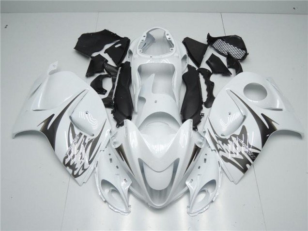Bianco Carene Moto Suzuki GSXR 1300 Hayabusa 2008-2019 Bianco Carene Moto Suzuki GSXR 1300 Hayabusa 2008-2019