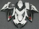 Bianco Carene Moto Suzuki GSXR 600 / 750 K6 2006-2007 Bianco Carene Moto Suzuki GSXR 600 / 750 K6 2006-2007