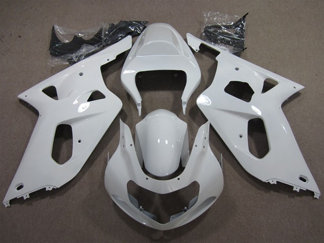 Bianco Carene Moto Suzuki GSXR 600 K1 K2 K3 2001-2003