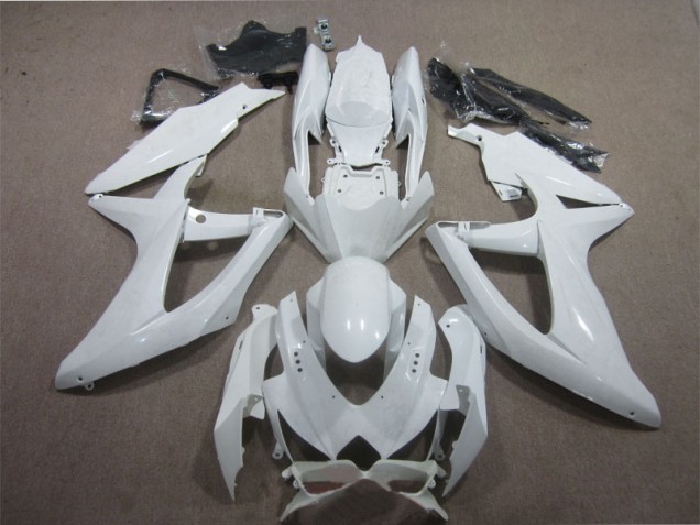 Bianco Carene Moto Suzuki GSXR 600 K8 2008-2010 Bianco Carene Moto Suzuki GSXR 600 K8 2008-2010