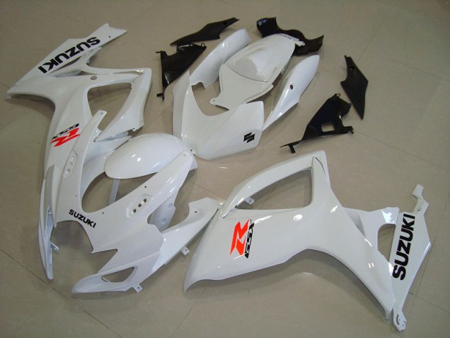 Bianco Carene Moto Suzuki GSXR 750 K6 2006-2007 Bianco Carene Moto Suzuki GSXR 750 K6 2006-2007