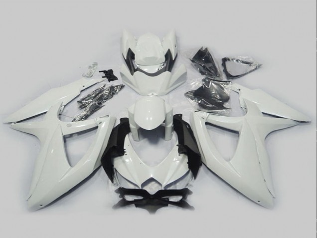 Bianco Carene Moto Suzuki GSXR 750 K8 2008-2010 Bianco Carene Moto Suzuki GSXR 750 K8 2008-2010