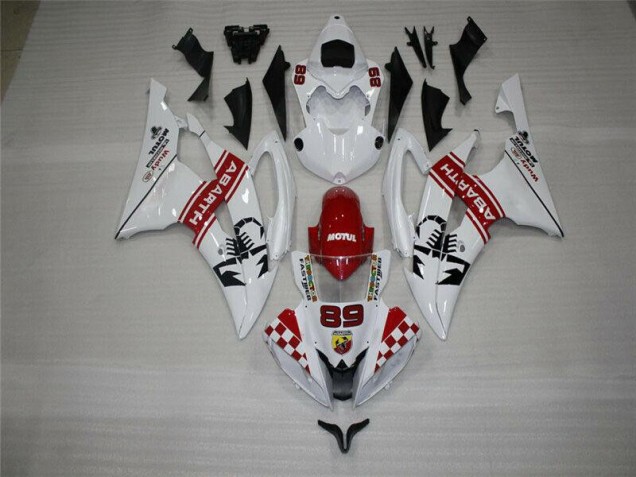 Bianco Carrozzeria Moto & Carena Moto Yamaha R6 2008-2016 Bianco Carrozzeria Moto & Carena Moto Yamaha R6 2008-2016