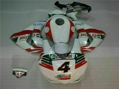 Bianco Castrol 4 Carene Moto Honda CBR 1000 RR 2008-2011