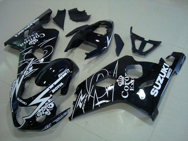 Bianco Corona Extra Motul Carene Moto Suzuki GSXR 750 K4 2004-2005 Bianco Corona Extra Motul Carene Moto Suzuki GSXR 750 K4 2004-2005