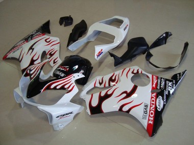 Bianco Fiamma Carene Moto Honda CBR 600 F4i 2001-2003