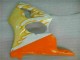 Bianco Giallo Fiamma Carene Moto Kawasaki ZX6R 2000-2002 Bianco Giallo Fiamma Carene Moto Kawasaki ZX6R 2000-2002
