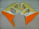 Bianco Giallo Fiamma Carene Moto Kawasaki ZX6R 2000-2002 Bianco Giallo Fiamma Carene Moto Kawasaki ZX6R 2000-2002