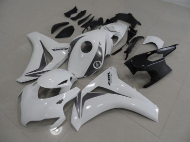 Bianco & Grigio Carene Moto Honda CBR 1000 RR 2008-2011
