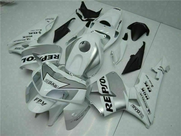 Bianco Kit Carenatura Moto Completa Honda CBR 600 RR 2005-2006 Bianco Kit Carenatura Moto Completa Honda CBR 600 RR 2005-2006