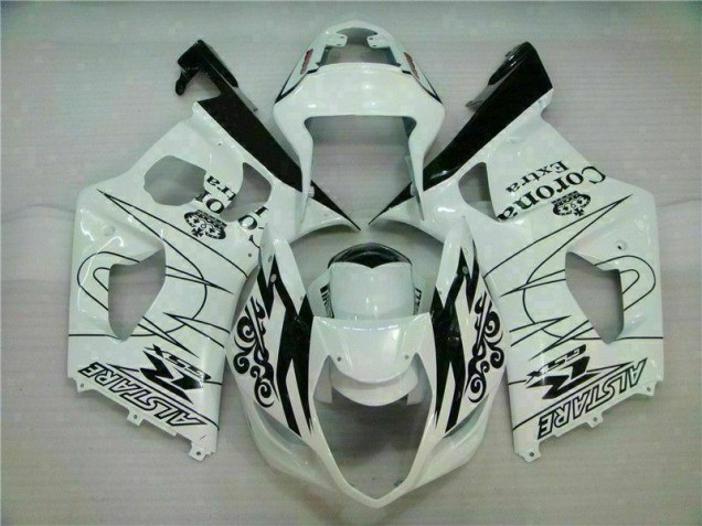 Bianco Kit Carenatura Moto Suzuki GSXR 1000 K3 2003-2004 Bianco Kit Carenatura Moto Suzuki GSXR 1000 K3 2003-2004